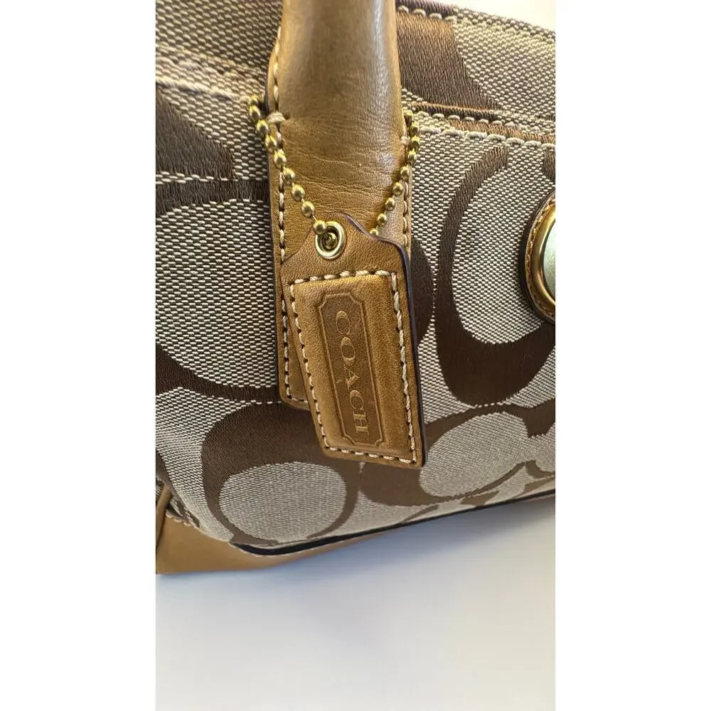 Vintage Coach Hampton Madeline signature Satchel